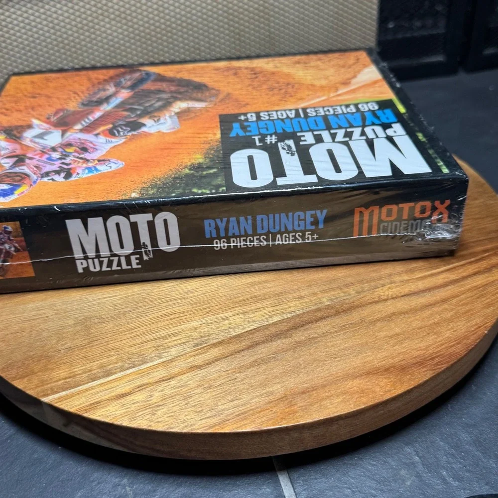 Moto Puzzle #1 Ryan Dungey 96 Piece Jigsaw Puzzle MotoX Cinema Dirt Bike Racing